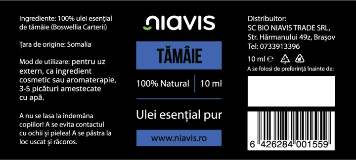 Ulei Esential de Tamaie 10ml - Img 3