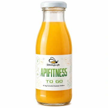 ApiFitness to GO - 250ml by Dr. Ing. Cornelia Dostetan Abalaru apicultor