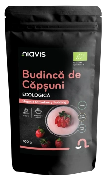 Budinca de Capsuni fara Gluten Ecologica/BIO 100g