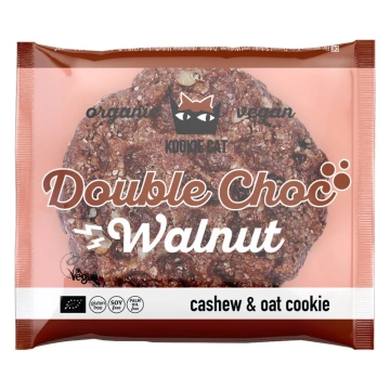 Cookie cu nuci si cacao bio 50g Kookie Cat
