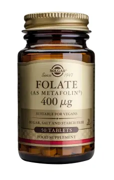 Folate (as Metafolin) 400mcg 50 tabs