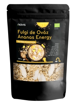 Fulgi de Ovaz Ananas Energy Ecologici 250g