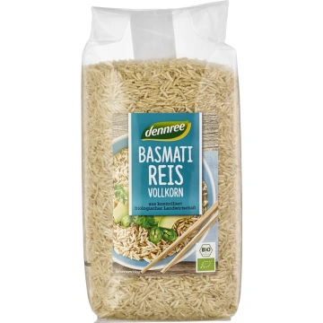 Orez basmati brun bio 1kg Dennree