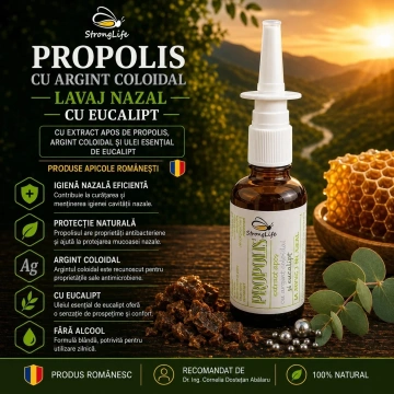 Pachet propolis cu argint coloidal – protecție nas & gât - Img 4