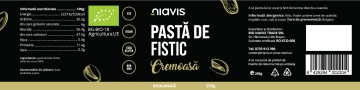 Pasta de Fistic Cremoasa Ecologica/BIO 200g - Img 2