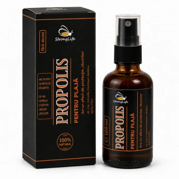 Spray cu propolis pentru plaja - 100ml by Dr. Ing. Cornelia Dostetan Abalaru apicultor