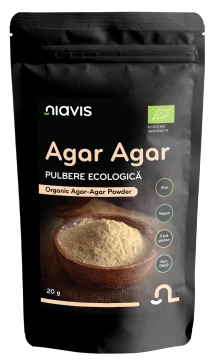 Agar - Agar Pulbere Ecologica /BIO 20g