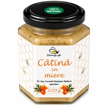 Catina in miere - 225g by Dr. Ing. Cornelia Dostetan Abalaru apicultor