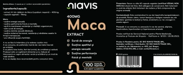 Maca Extract 400mg 100 cps - Img 2