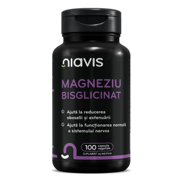 Magneziu Bisglicinat 100 cps