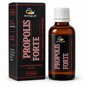 Propolis Forte cu extract moale - 50ml by Dr. Ing. Cornelia Dostetan Abalaru apicultor
