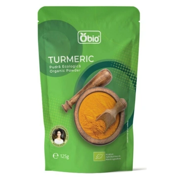 Turmeric pudra bio 125g Obio