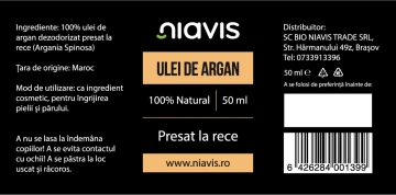 Ulei de Argan 50ml - Img 2