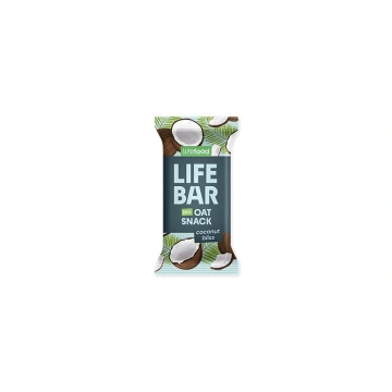 Baton de ovaz cu cocos, bio, 40g, Lifebar