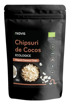 Chipsuri de Cocos RAW Ecologice 125g
