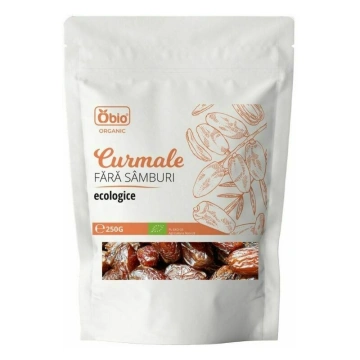 Curmale fara samburi bio 250g Obio