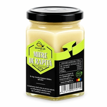 Miere de rapita 100% naturala - 350g by Dr. Ing. Cornelia Dostetan Abalaru apicultor - Img 5