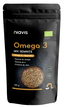 Omega 3 - Mix Seminte Ecologice/BIO 125g