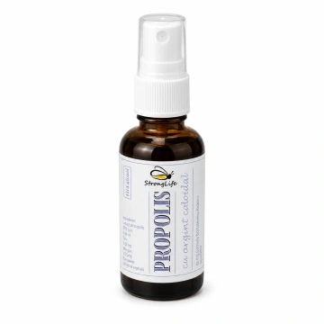 Propolis cu argint coloidal - 50ml by Dr. Ing. Cornelia Dostetan Abalaru apicultor - Img 4