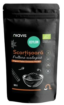 Scortisoara Ceylon Pulbere Ecologica/BIO 60g - Img 2