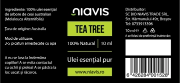 Ulei Esential de Tea Tree 10ml - Img 2