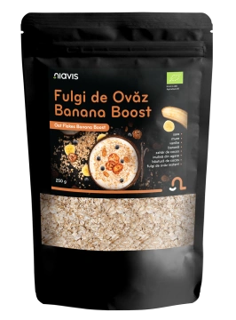 Fulgi de Ovaz Banana Boost Ecologici 250g