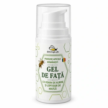 Gel de fata cu venin de albine si laptisor de matca - 30ml by Dr. Ing. Cornelia Dostetan Abalaru apicultor - Img 3