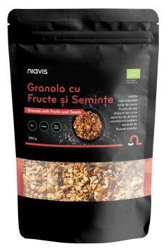 Granola cu Fructe si Seminte Ecologica/BIO 200g