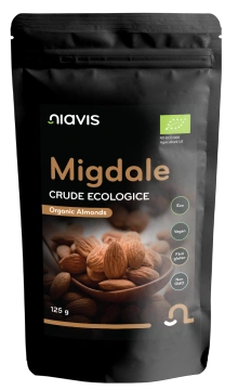 Migdale crude Ecologice/Bio 125g