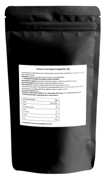 Turmeric Latte Pulbere Ecologica/Bio 150g - Img 2