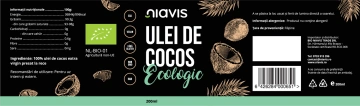 Ulei de Cocos Extra Virgin Ecologic/BIO 220ml - Img 2