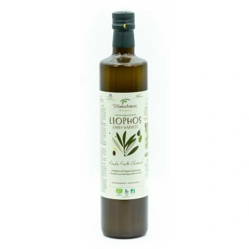 Ulei de masline extravirgin Liophos Early Harvest, bio, 750ml, Stamatakos Olivegrove