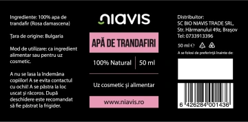 Apa de Trandafiri 50ml - Img 2