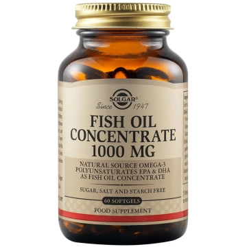 Fish Oil Concentrate 1000mg 60 softgels