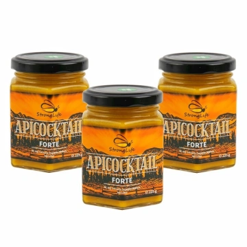 Pachet ApiCocktail® Forte - 3 x 225g cocktail-uri apicole pentru intarirea sistemului imunitar, revitalizarea și energizarea organismului by Dr. Ing. Cornelia Dostetan Abalaru apicultor - Img 4