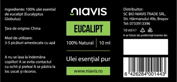 Ulei Esential de Eucalipt 10ml - Img 2