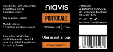 Ulei Esential de Portocale 10ml - Img 2