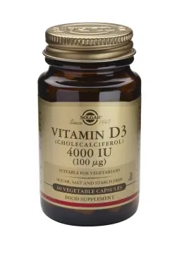 Vitamin D3 4000IU 60 capsule vegetale