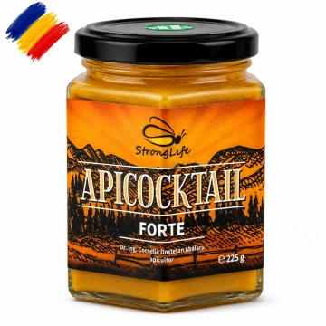 ApiCocktail® Forte - 225g cocktail apicol pentru intarirea sistemului imunitar, revitalizarea si energizarea organismului by Dr. Ing. Cornelia Dostetan Abalaru apicultor