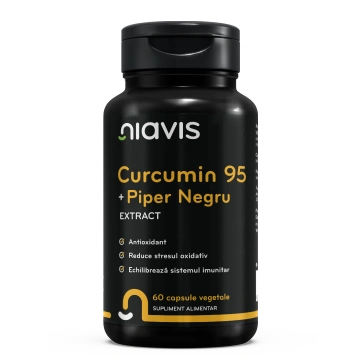 Curcumin 95 + Piper Negru Extract 60cps