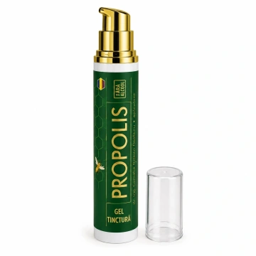 Gel Tinctura Propolis 30% StrongLife- 15ml by Dr. Ing. Cornelia Dostetan Abalaru apicultor - Img 4
