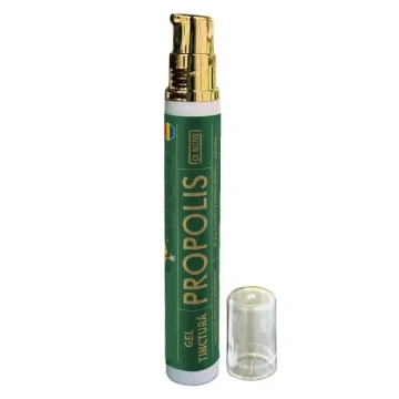 Gel Tinctura Propolis 30% StrongLife- 15ml by Dr. Ing. Cornelia Dostetan Abalaru apicultor - Img 6
