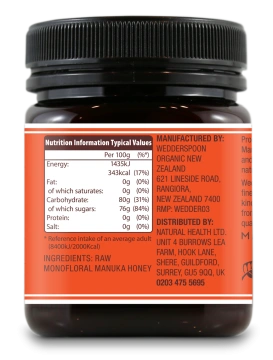 Miere de Manuka KFactor 16 RAW 250g - Img 3
