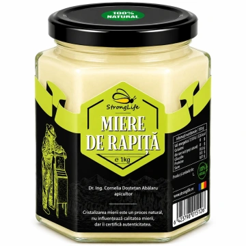 Miere de rapita 100% naturala - 1kg by Dr. Ing. Cornelia Dostetan Abalaru apicultor - Img 3