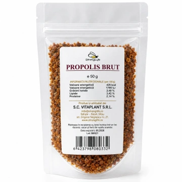 Propolis brut - 50g by Dr. Ing. Cornelia Dostetan Abalaru apicultor