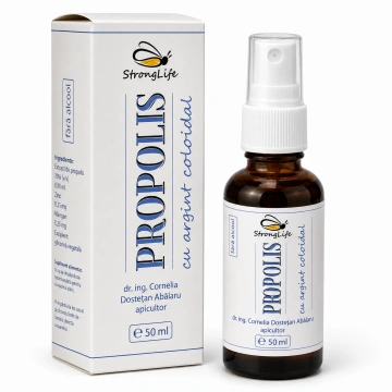 Propolis cu argint coloidal - 50ml by Dr. Ing. Cornelia Dostetan Abalaru apicultor