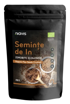 Seminte de In Zdrobite Ecologice/Bio 250g