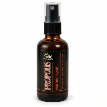 Spray cu propolis pentru plaja - 100ml by Dr. Ing. Cornelia Dostetan Abalaru apicultor - Img 3