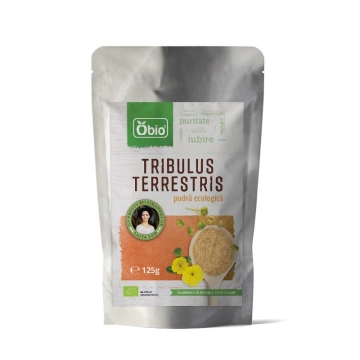 Tribulus terrestris pudra bio 125g Obio