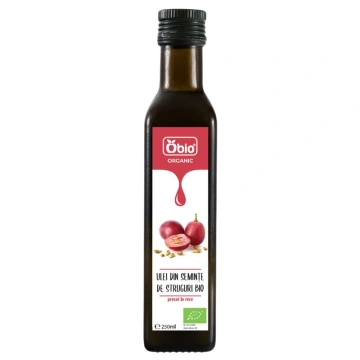 Ulei din seminte de struguri, bio, 250ml, Obio